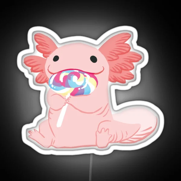 Snaxy Lollipop RGB Neon Sign