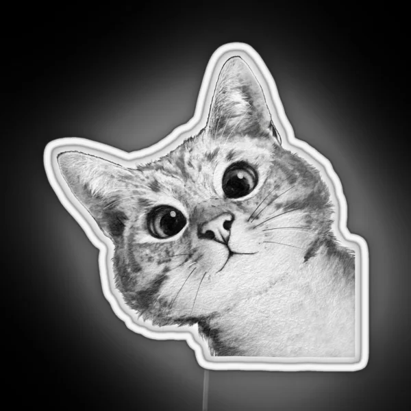 Sneaky Cat RGB Neon Sign