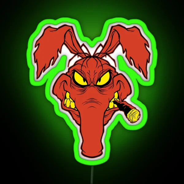 SNEER RGB Neon Sign