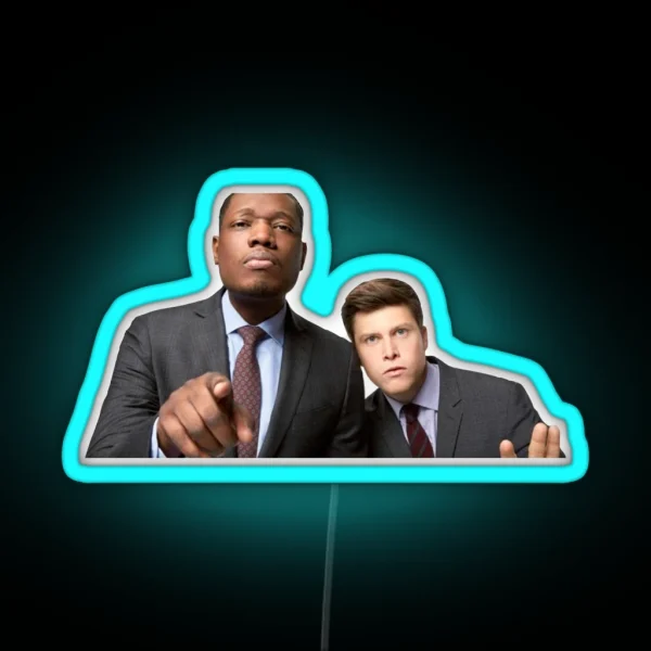 SNL Michael Che And Colin Jost Led RGB Neon Sign