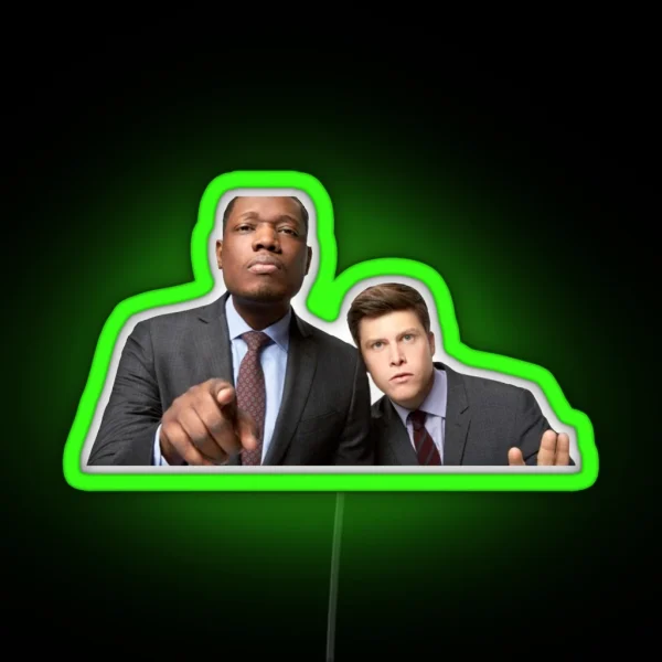 SNL Michael Che And Colin Jost Led RGB Neon Sign