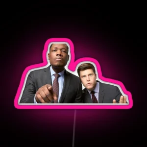 SNL Michael Che And Colin Jost Led RGB Neon Sign