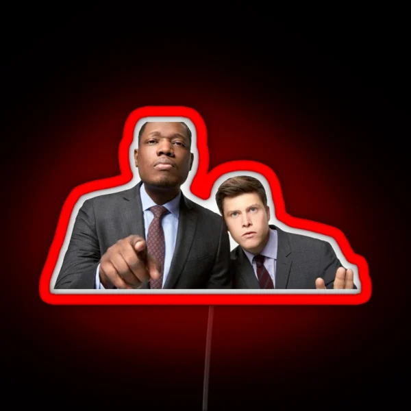 SNL Michael Che And Colin Jost Led RGB Neon Sign