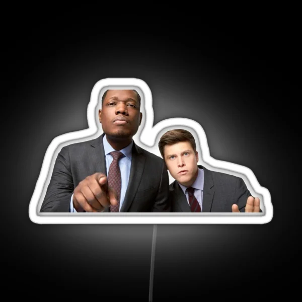 SNL Michael Che And Colin Jost Led RGB Neon Sign