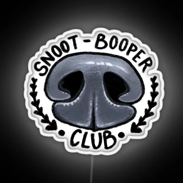 Snoot Boop RGB Neon Sign
