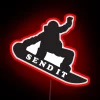 Neon Sign for Adventure Lovers and Extreme Sports Enthusiasts