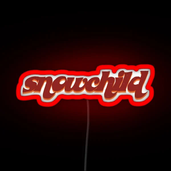 Snowchild RGB Neon Sign