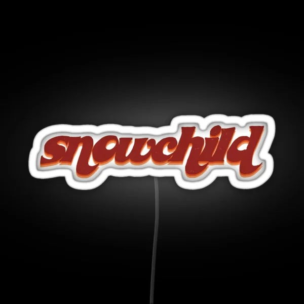 Snowchild RGB Neon Sign