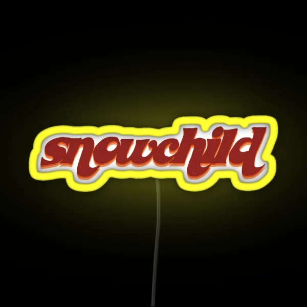 Snowchild RGB Neon Sign