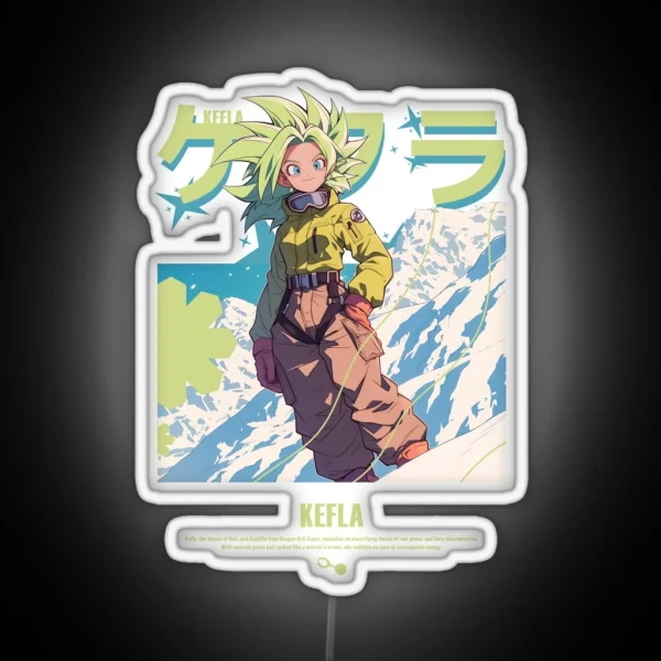 Snowy Kefla RGB Neon Sign