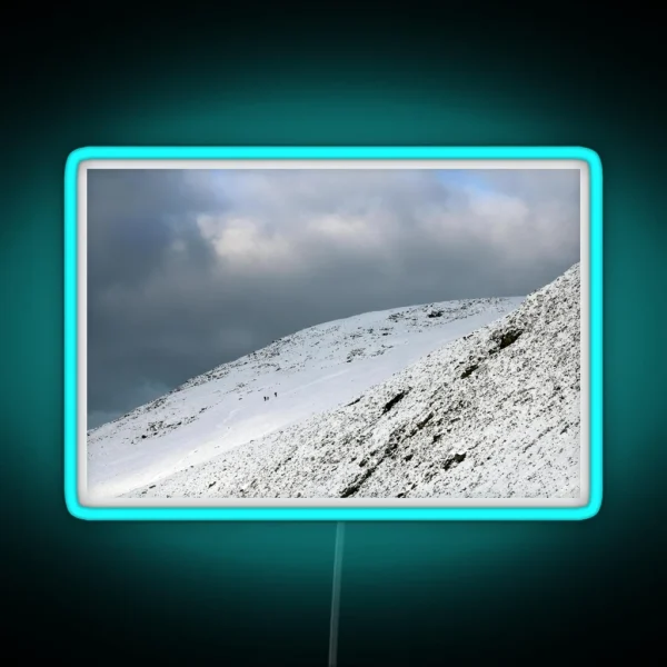 Snowy Mountain RGB Neon Sign