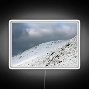 Snowy Mountain RGB Neon Sign
