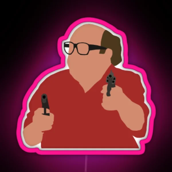 So Anyway I Started Blastin Danny Devito IASIP RGB Neon Sign