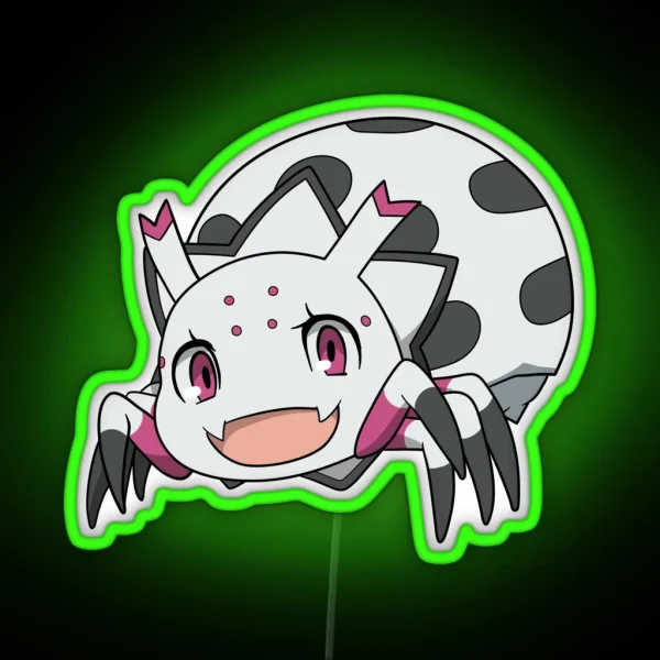 So I M A Spider So What Kumoko RGB Neon Sign