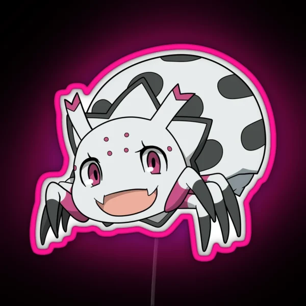 So I M A Spider So What Kumoko RGB Neon Sign