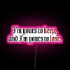 RGB neon LED display for fans of Taylor Swift