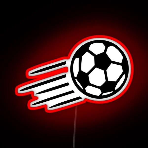 Soccer Ball RGB Neon Sign
