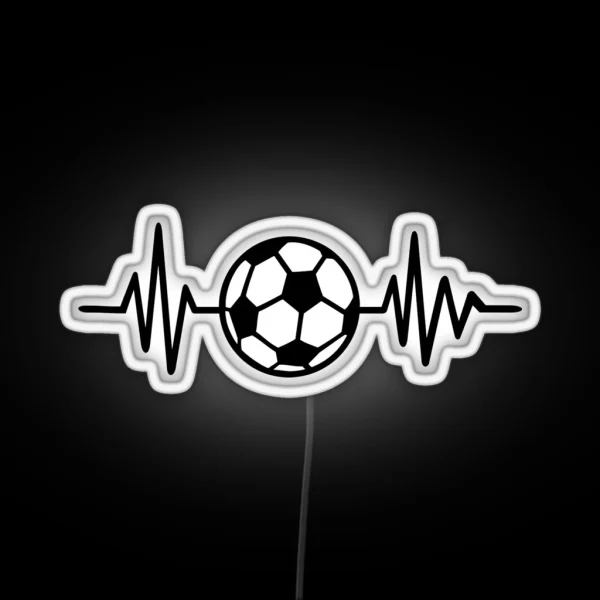 Soccer Frequency RGB Neon Sign