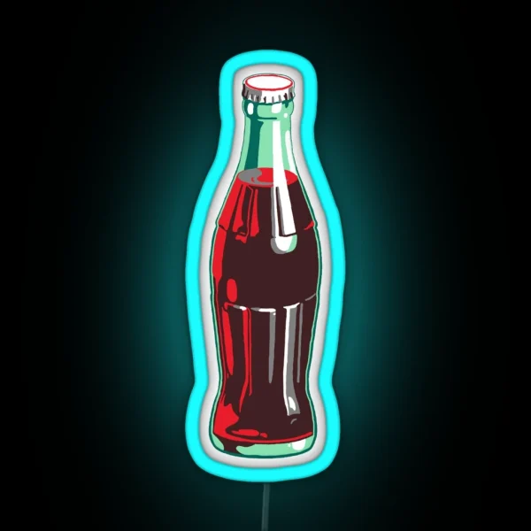 Soda Bottle RGB Neon Sign