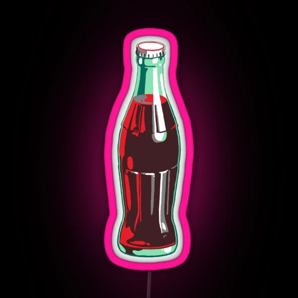 Soda Bottle RGB Neon Sign