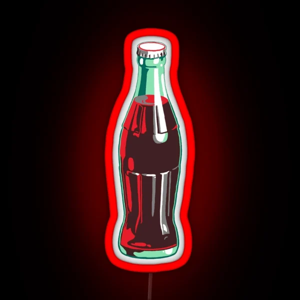 Soda Bottle RGB Neon Sign