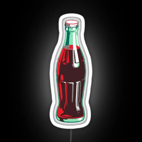 Soda Bottle RGB Neon Sign