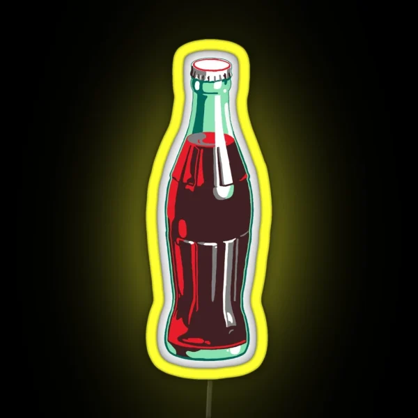 Soda Bottle RGB Neon Sign