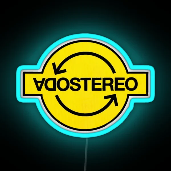 Soda Stereo RGB Neon Sign