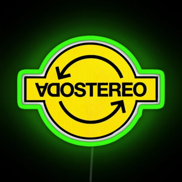 Soda Stereo RGB Neon Sign