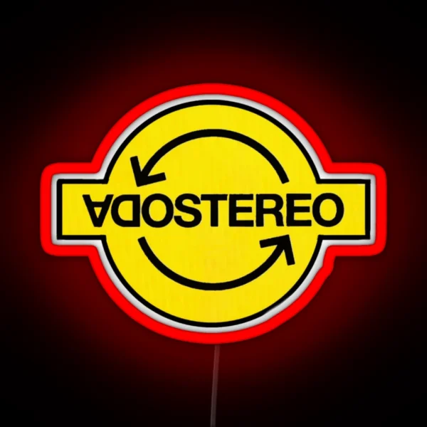 Soda Stereo RGB Neon Sign
