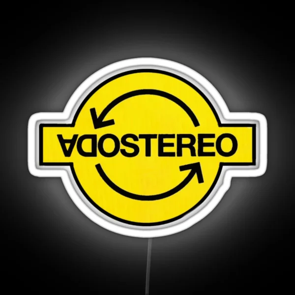 Soda Stereo RGB Neon Sign