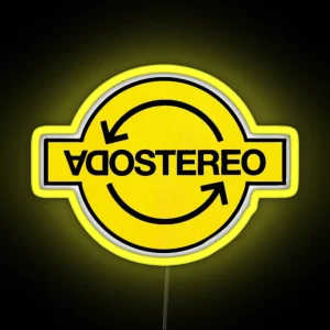 Soda Stereo RGB Neon Sign