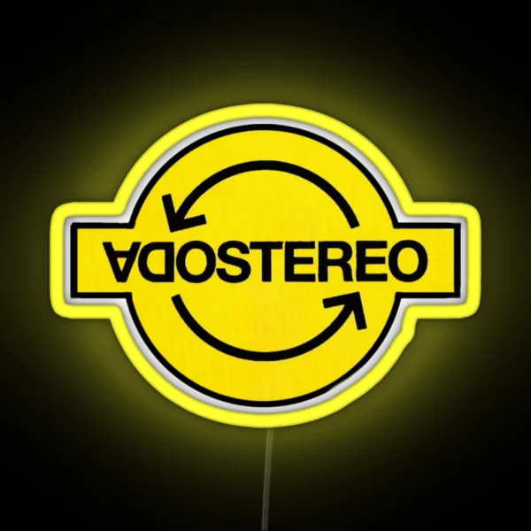 Soda Stereo RGB Neon Sign
