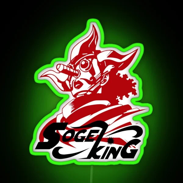 Sogeking The Sniper King RGB Neon Sign