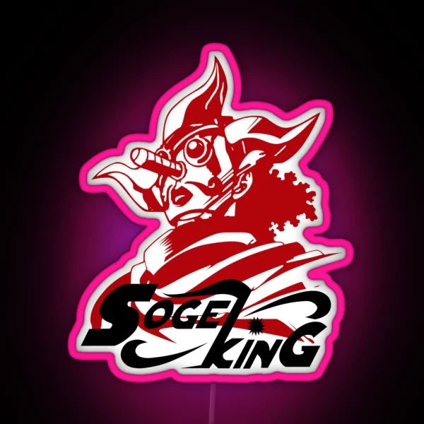 Sogeking The Sniper King RGB Neon Sign