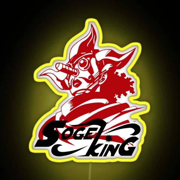 Sogeking The Sniper King RGB Neon Sign
