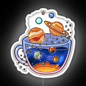 Solar System Tea RGB Neon Sign