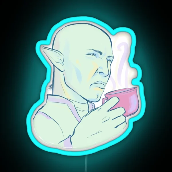 Solas Greatly Disapproves RGB Neon Sign