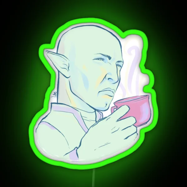 Solas Greatly Disapproves RGB Neon Sign