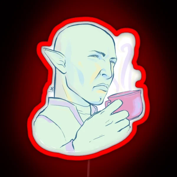 Solas Greatly Disapproves RGB Neon Sign