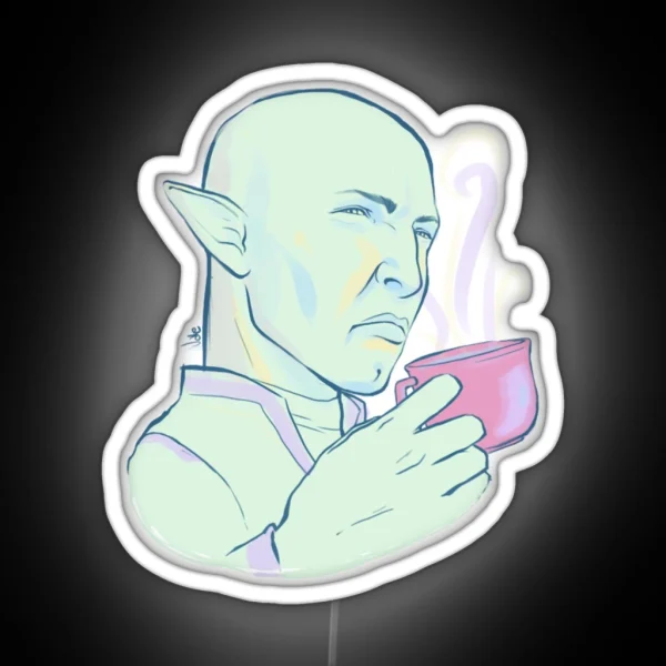 Solas Greatly Disapproves RGB Neon Sign