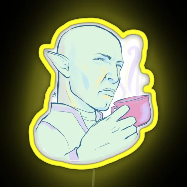 Solas Greatly Disapproves RGB Neon Sign