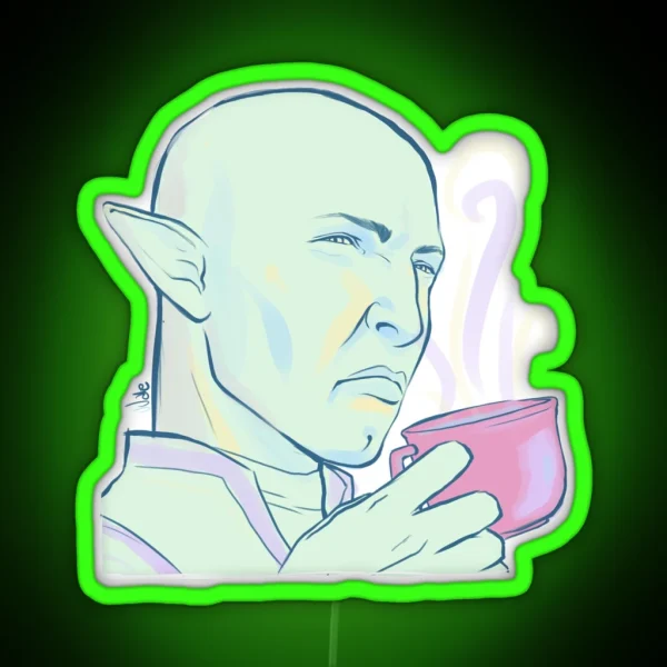 Solas Greatly Disapproves RGB Neon Sign