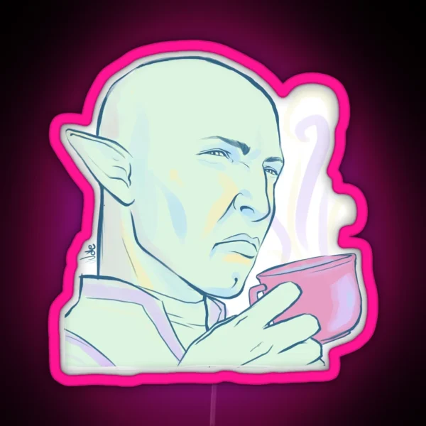 Solas Greatly Disapproves RGB Neon Sign