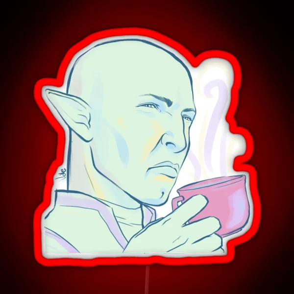 Solas Greatly Disapproves RGB Neon Sign