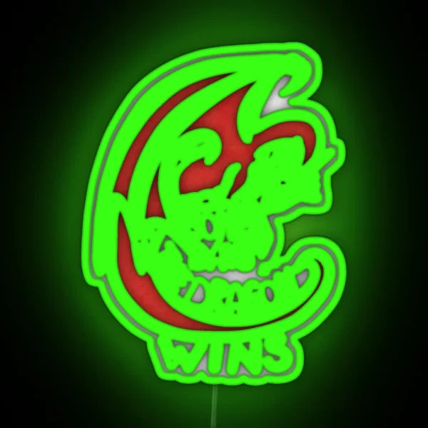 Some Days The Dragon Wins RGB Neon Sign