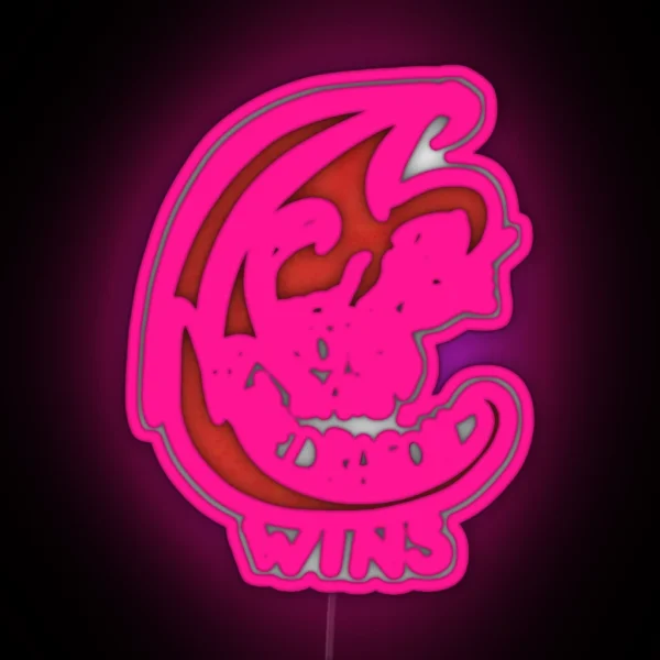 Some Days The Dragon Wins RGB Neon Sign
