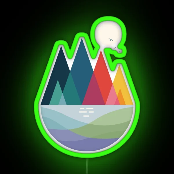 Somewhere RGB Neon Sign