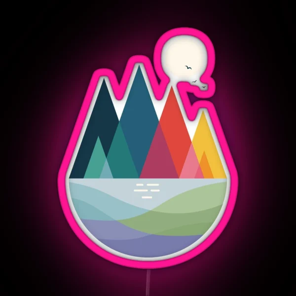 Somewhere RGB Neon Sign