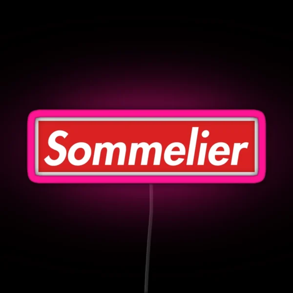 Sommelier RGB Neon Sign